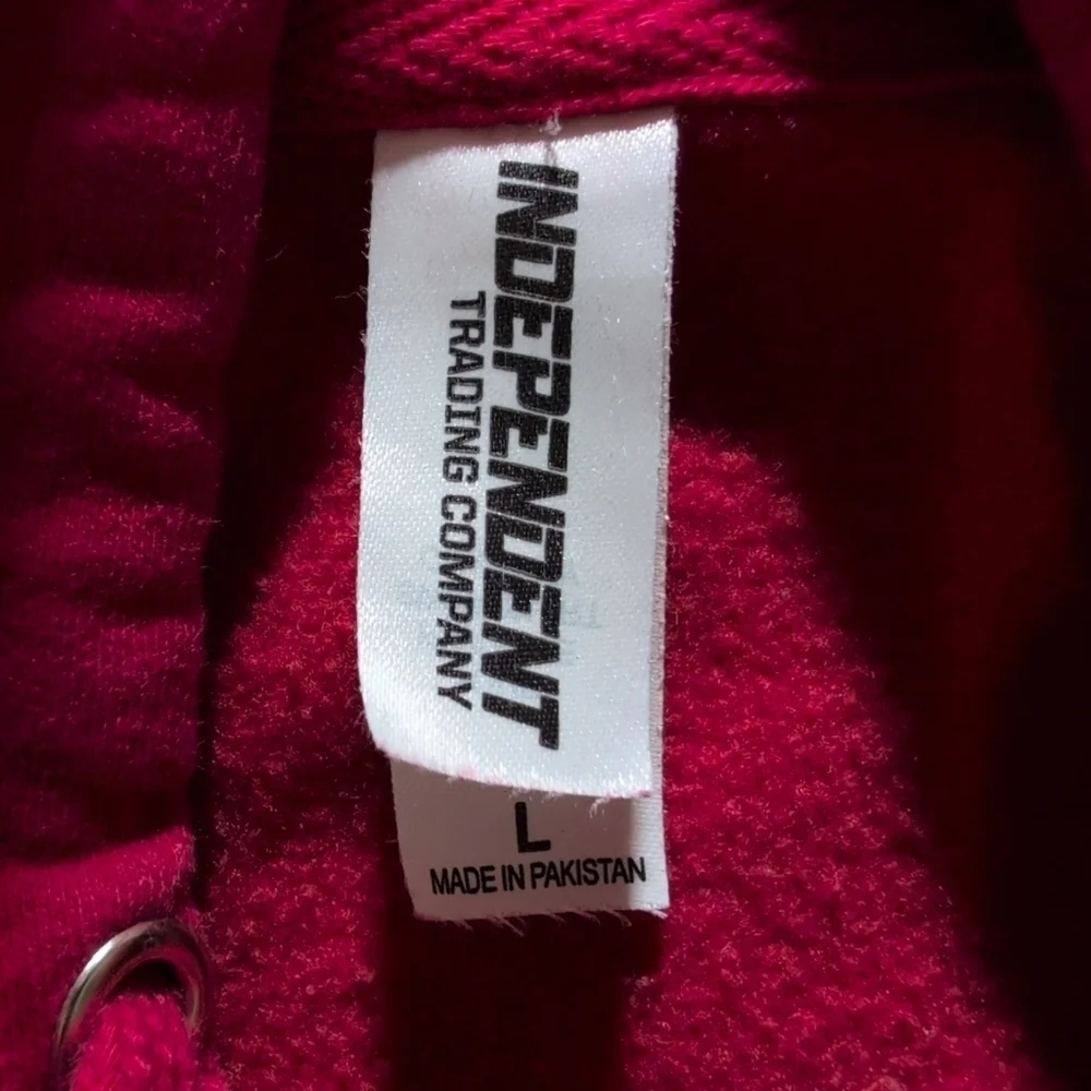 Independent Trading Company Beast Pro Pullover Hoodie Sweatshirt Size Large